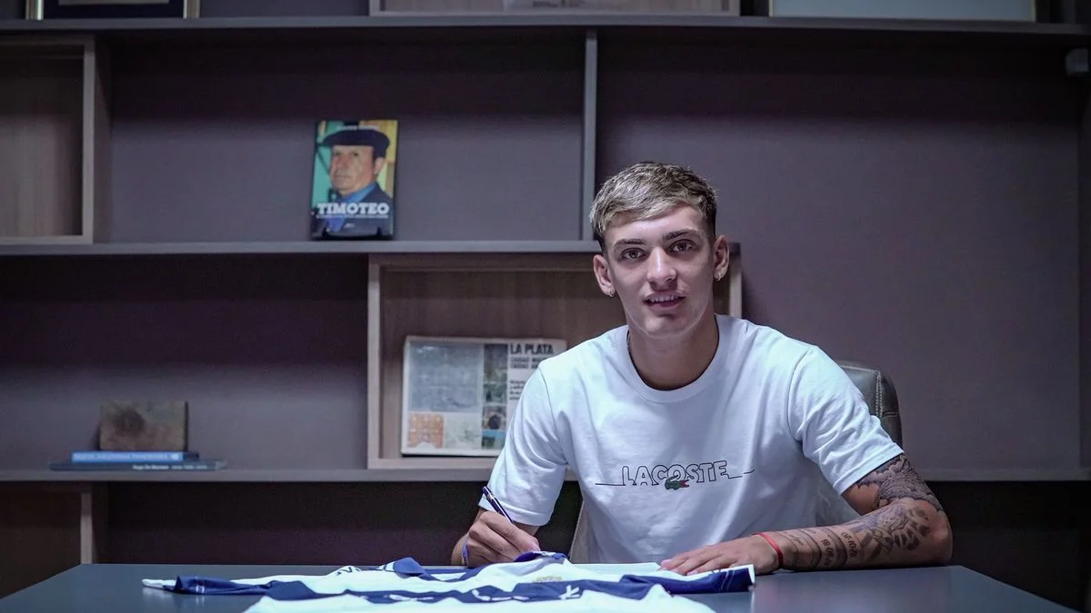 Gimnasia anunció un nuevo primer contrato para un juvenil