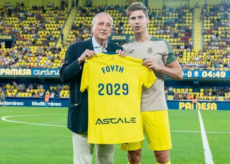 Juan Foyth es uno de los capitanes e &iacute;dolos del Villarreal de Espa&ntilde;a