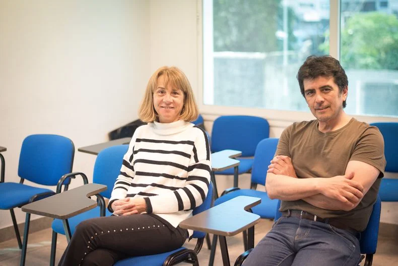 Julieta Veloz y Octavio Miloni de ADULP