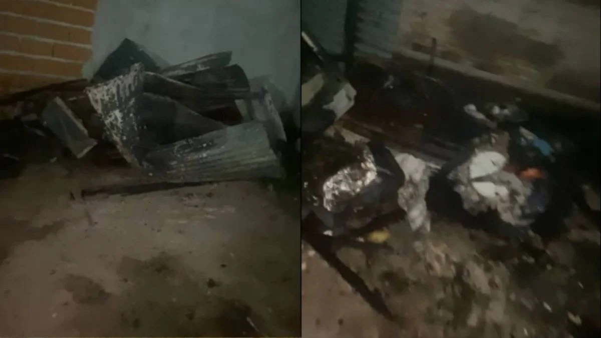 Piden donaciones para una mujer embarazada de Villa Elvira que perdió su casa