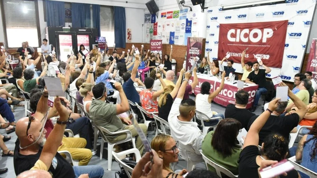 El personal de Salud aceptó la oferta de Provincia y se suma a la lucha contra la Reforma Laboral