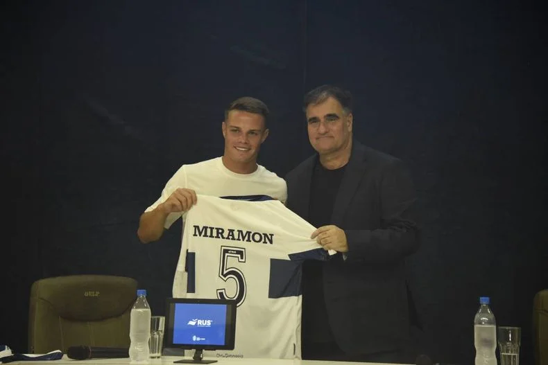 Presentaron a Miramón en Gimnasia: "Siento que vamos a pelear arriba"