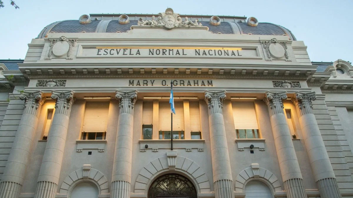 Finalizaron las obras de puesta en valor del Normal 1 de La Plata