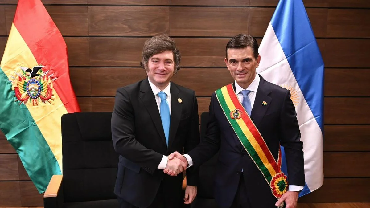 La frase de Milei a Rodrigo Paz Pereira, el nuevo presidente de Bolivia: "Lo digo por experiencia"