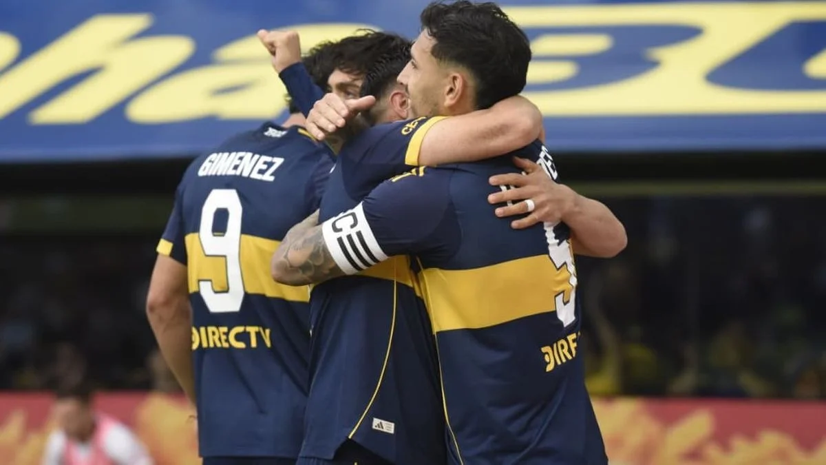 Boca le ganó con claridad a River en La Bombonera