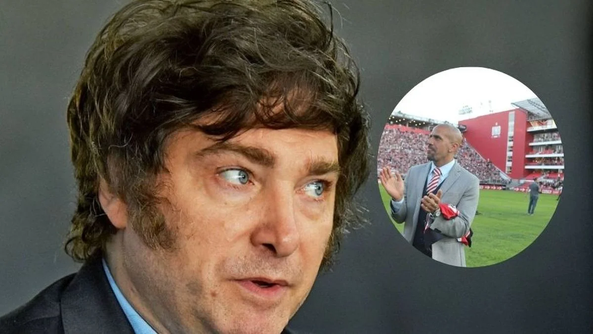 Javier Milei volvió a elogiar a Juan Sebastián Verón: "es el elegido"