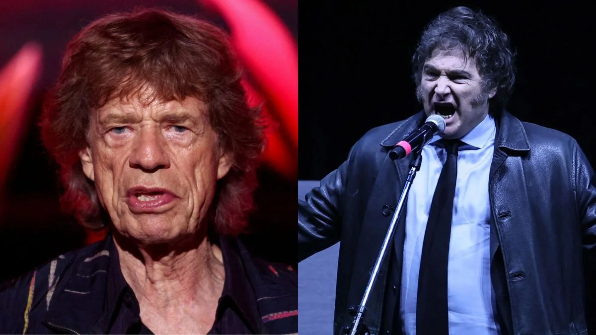 Aseguran que Mick Jagger quiere conocer a Javier Milei
