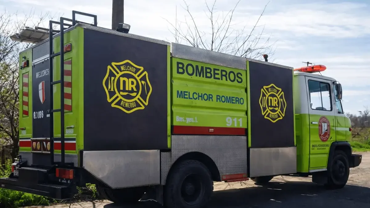 Explosión y pánico en un hogar de Melchor Romero
