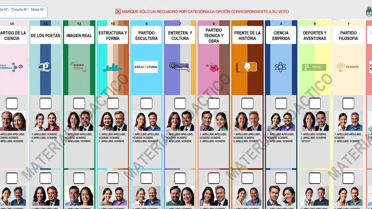 Ocho alianzas y mil nombres para las elecciones legislativas nacionales