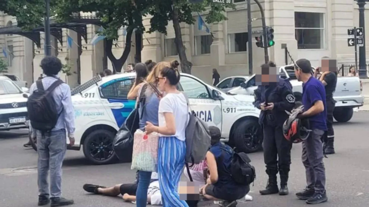 La Plata: fuerte choque y demoras en 7 y 50