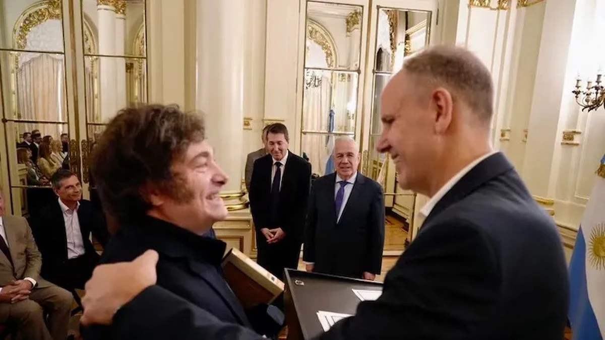 Hubo Coro Evangélico y villancicos en Casa Rosada