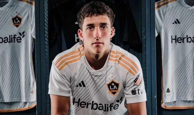 Nicol&aacute;s Barros Schelotto durante su paso por Los &Aacute;ngeles Galaxy