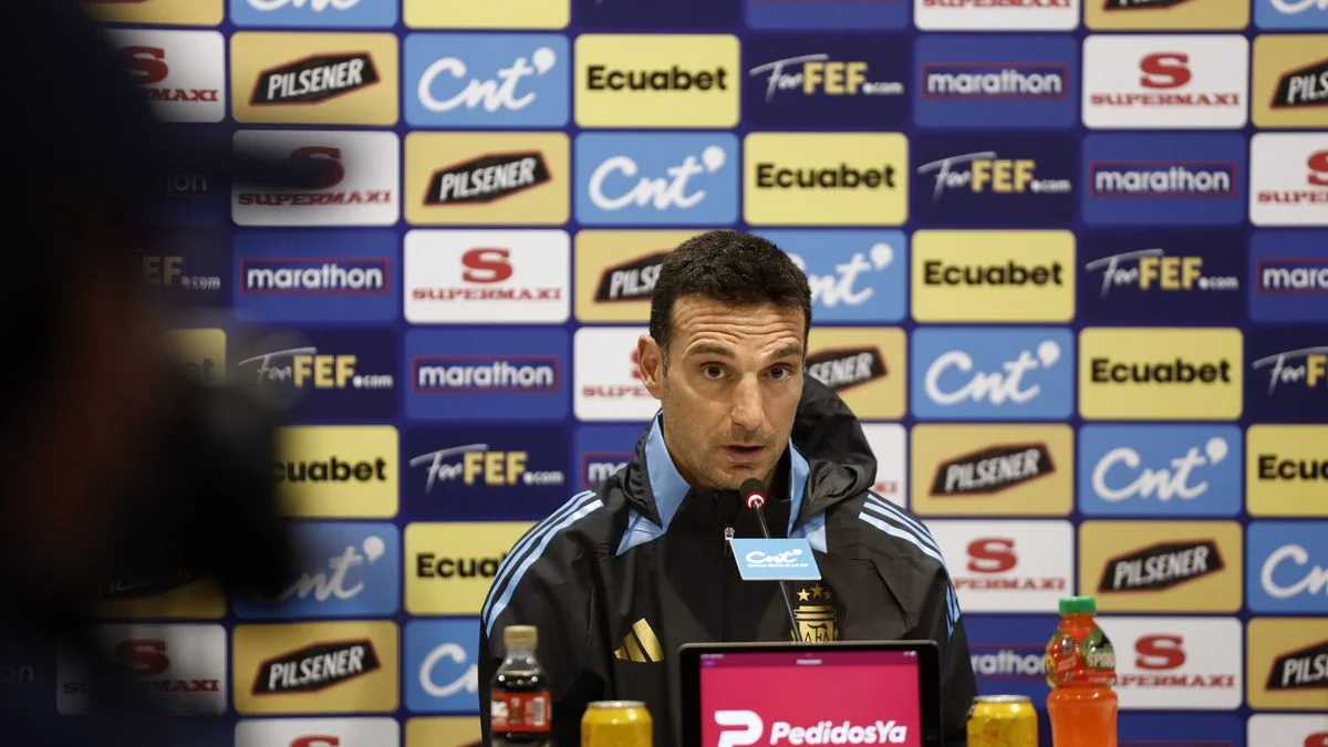 Lionel Scaloni: "nos acostumbramos a ganar, a veces no toca"