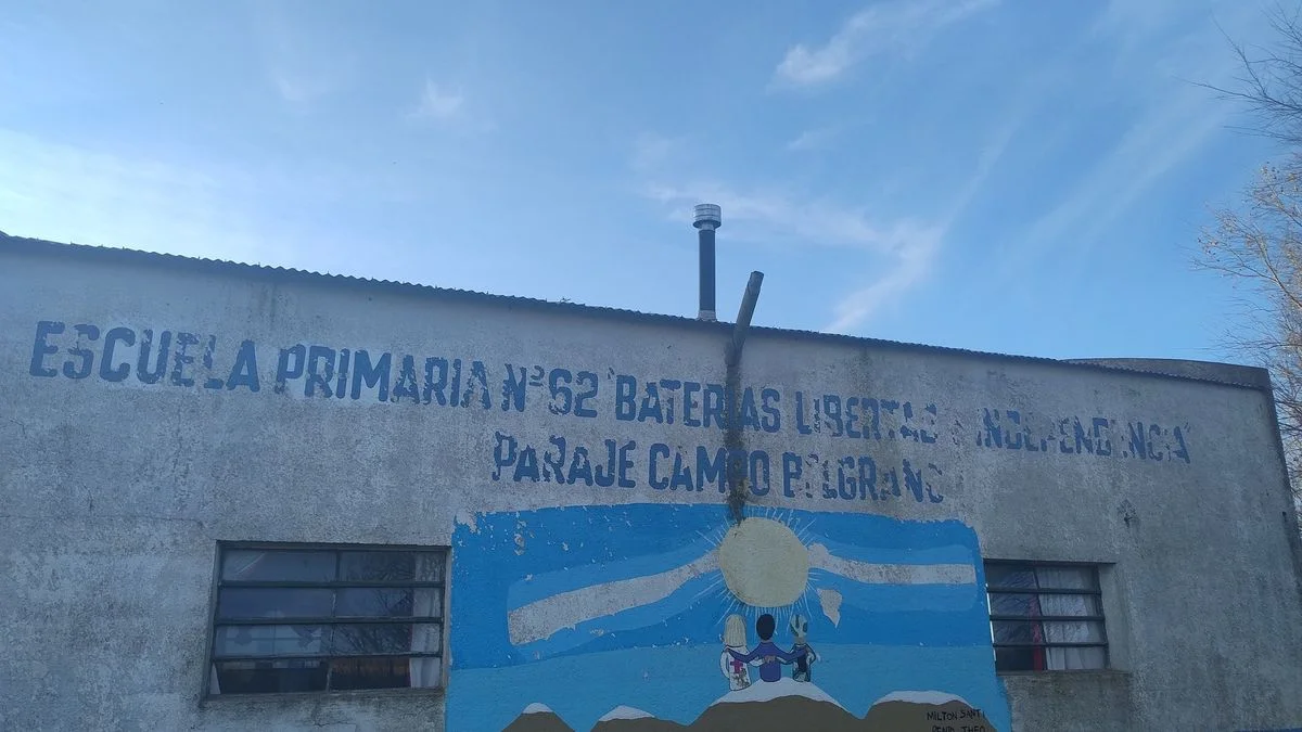 Lanzan una colecta para una escuela rural