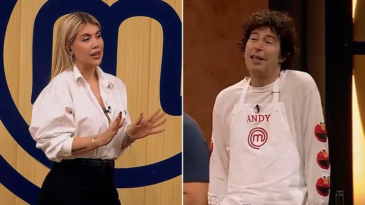 Andy Chango fulminó a Wanda Nara en MasterChef Celebrity