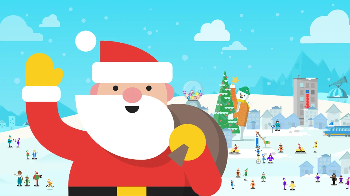 Furor por el GPS de Papá Noel en las horas previas a Navidad