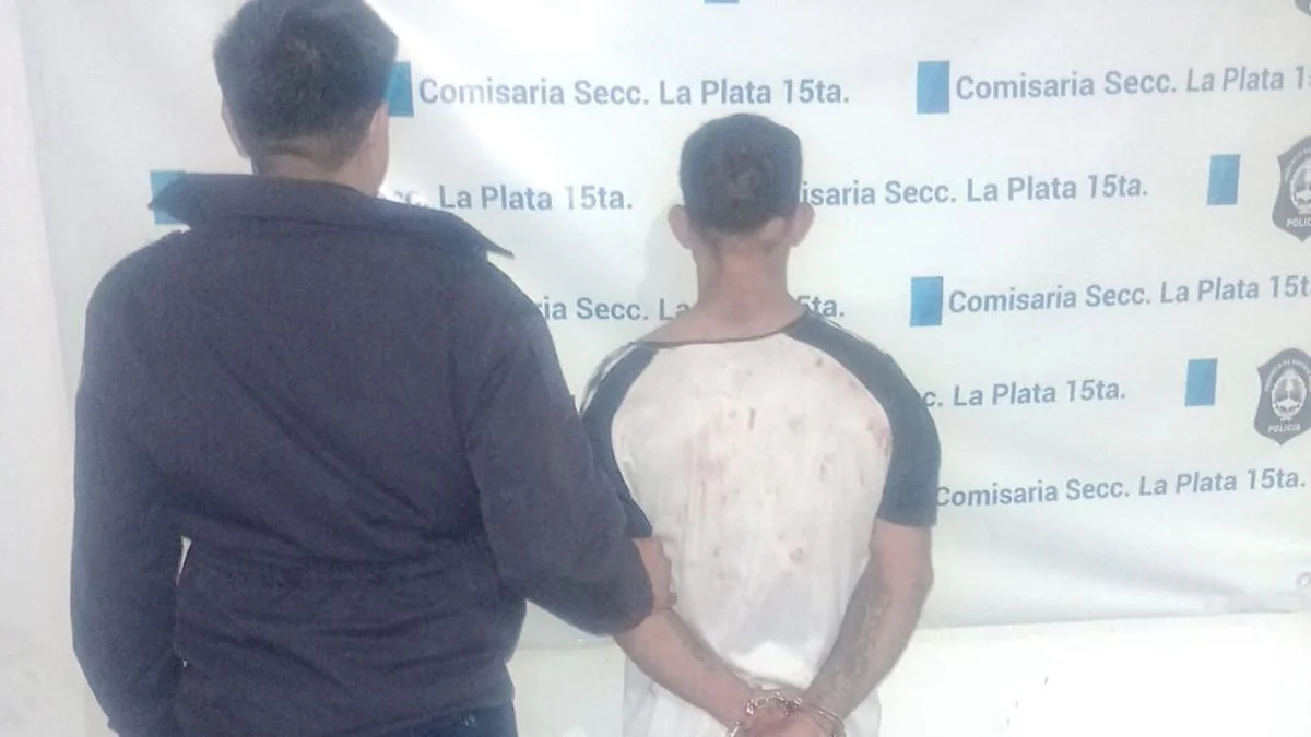Insólito hecho en La Plata: escapaba de la Policía y frenó un partido