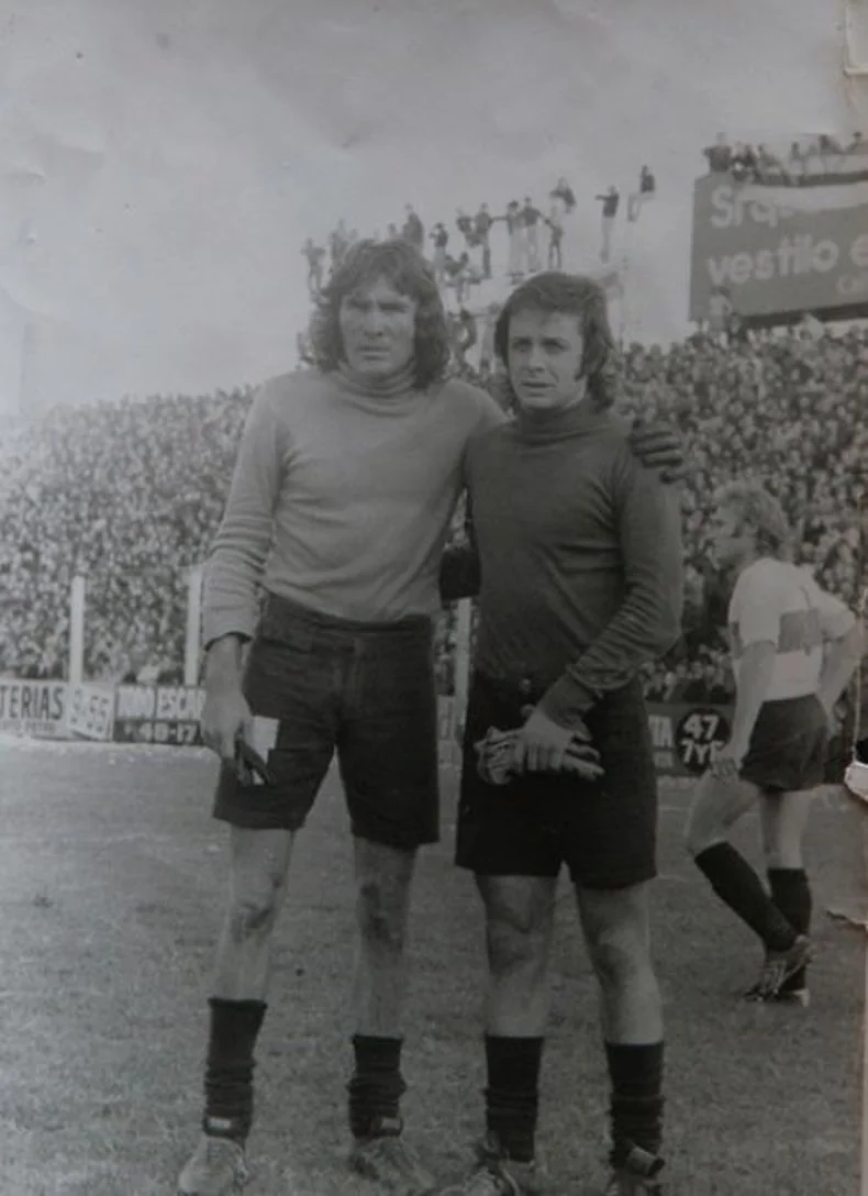 Antonio Piovoso desaparecido por la Dictadura Militar, junto a su &iacute;dolo y compa&ntilde;ero, Hugo Gatti en Gimnasia