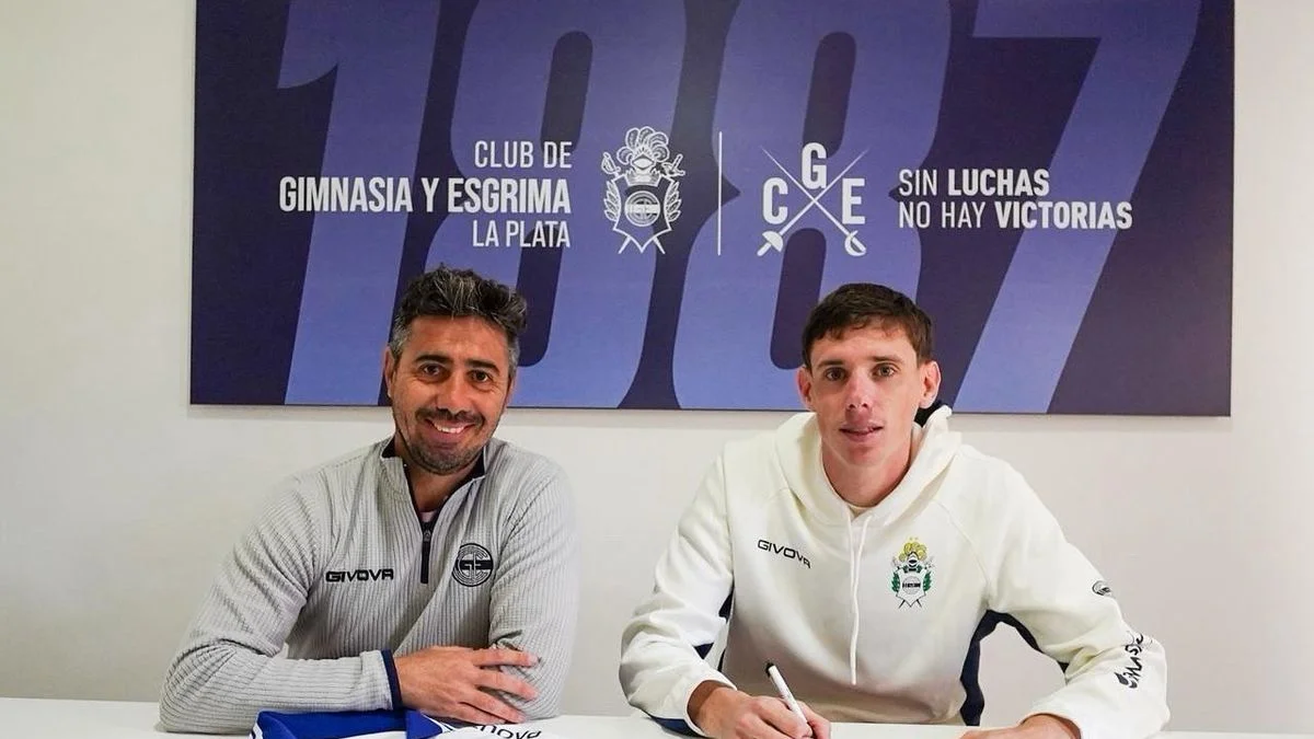 Gimnasia presentó a Germán Conti como su quinto refuerzo