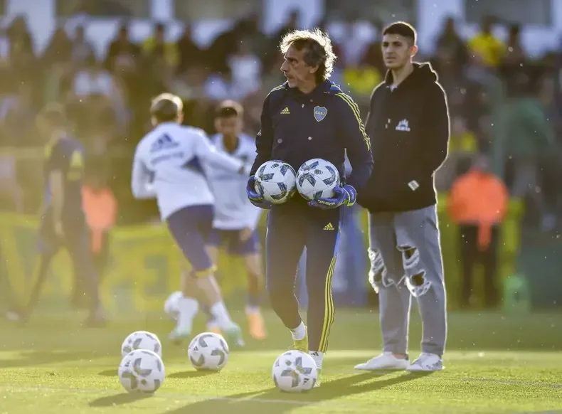 Fernando Gayoso trabaj&oacute; de entrenador de arqueros en Boca y Gimnasia