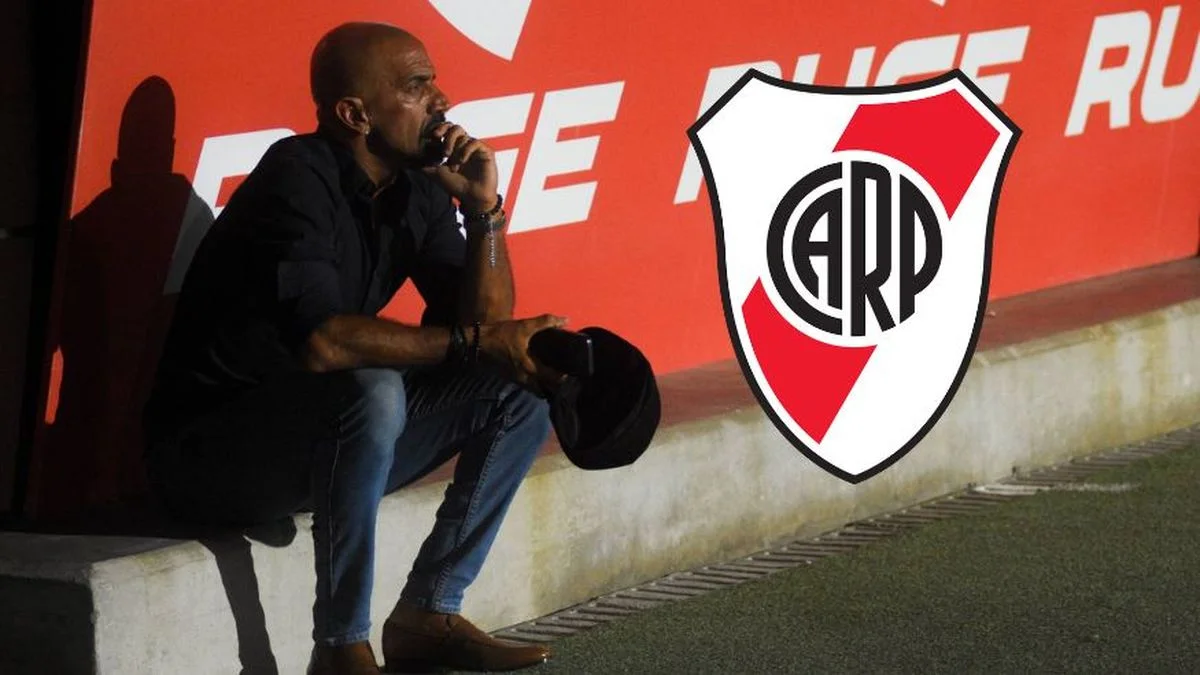 River, apuntado: Verón lanzó un dardo en sus redes