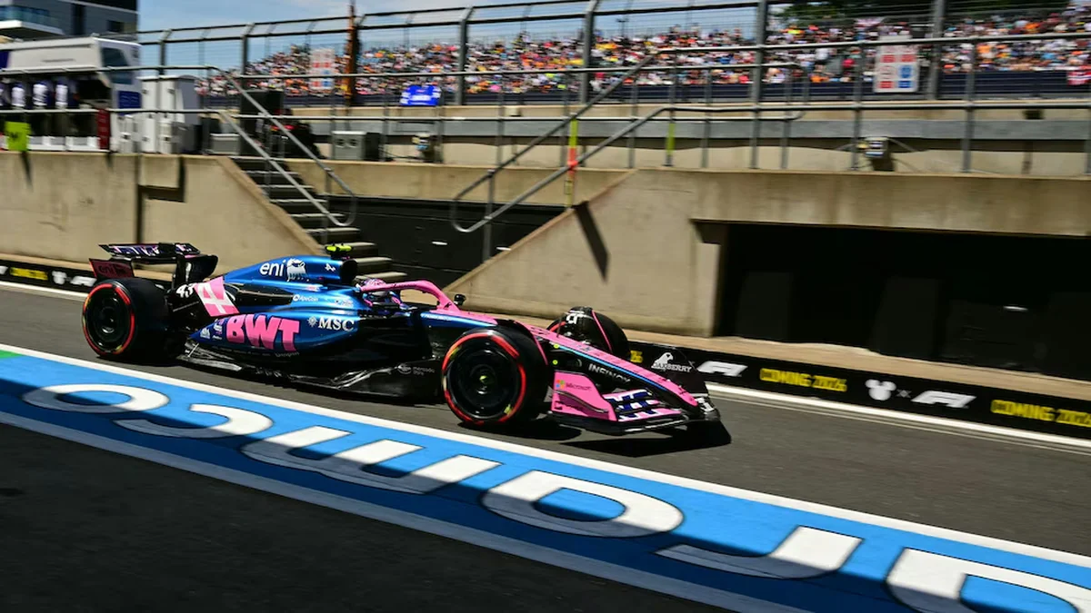 Franco Colapinto finalizó 18 en la primera práctica del Gran Premio de Hungría