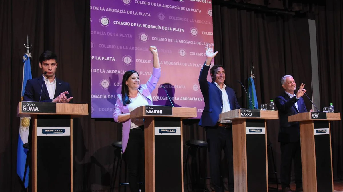 Los candidatos de La Plata ya tienen fecha para el debate local