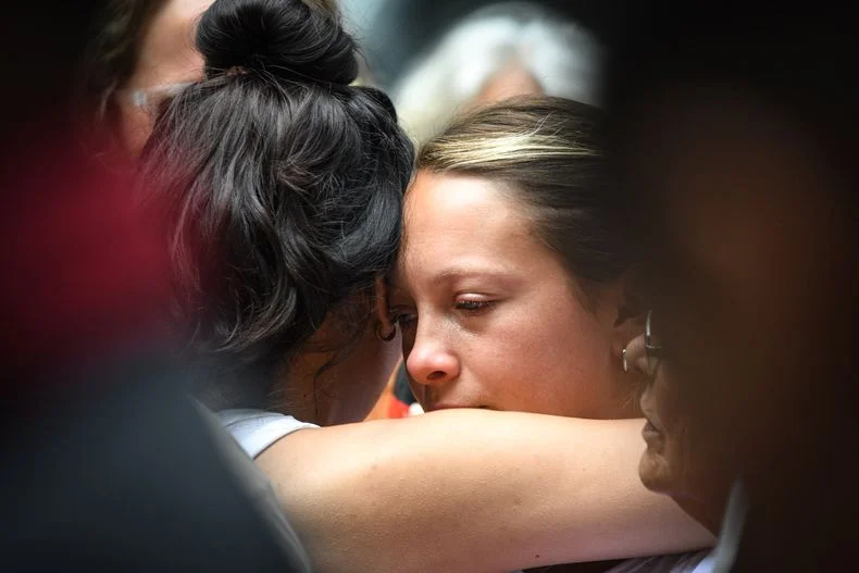 Florencia, mamá de Kim Gómez, la menor asesinada en un robo