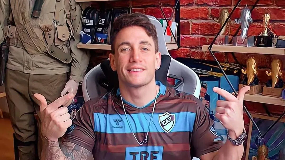 El eufórico festejo de Momo Benavides tras la histórica clasificación de Platense