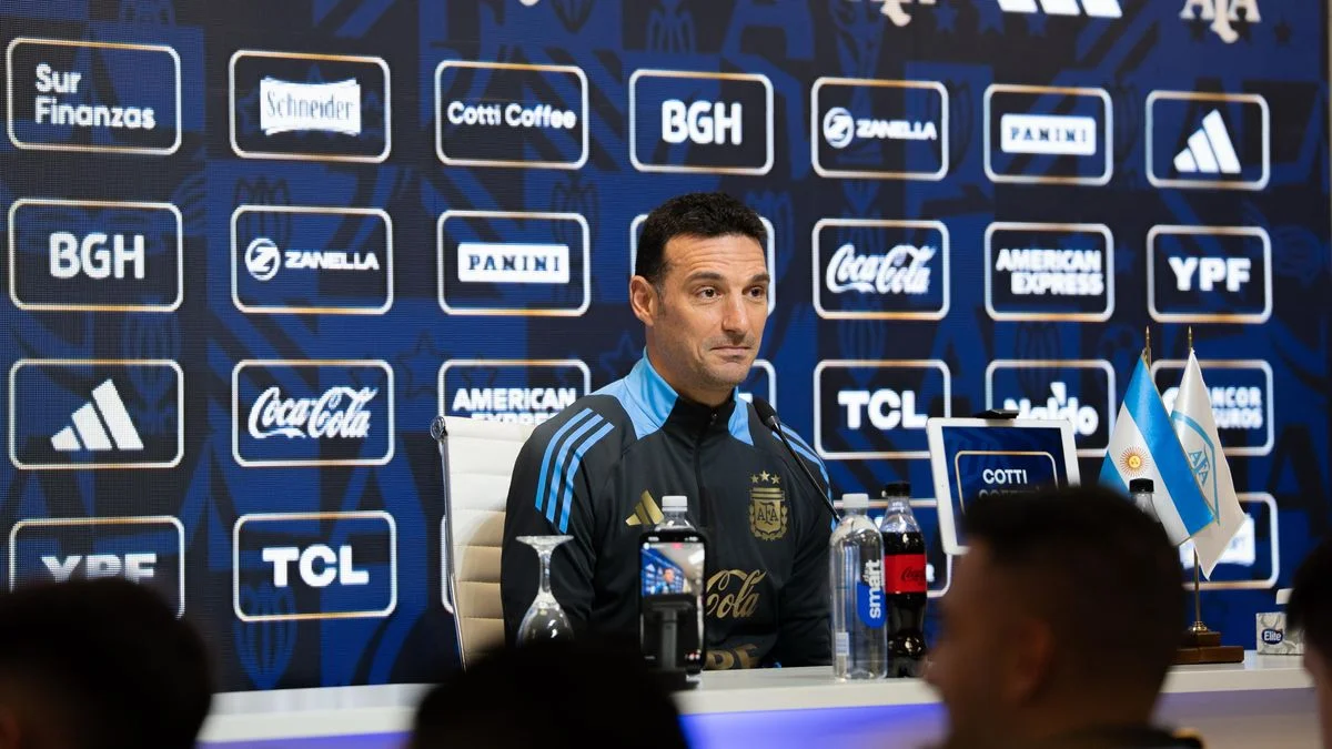 Lionel Scaloni habló antes del partido de la Selección Argentina