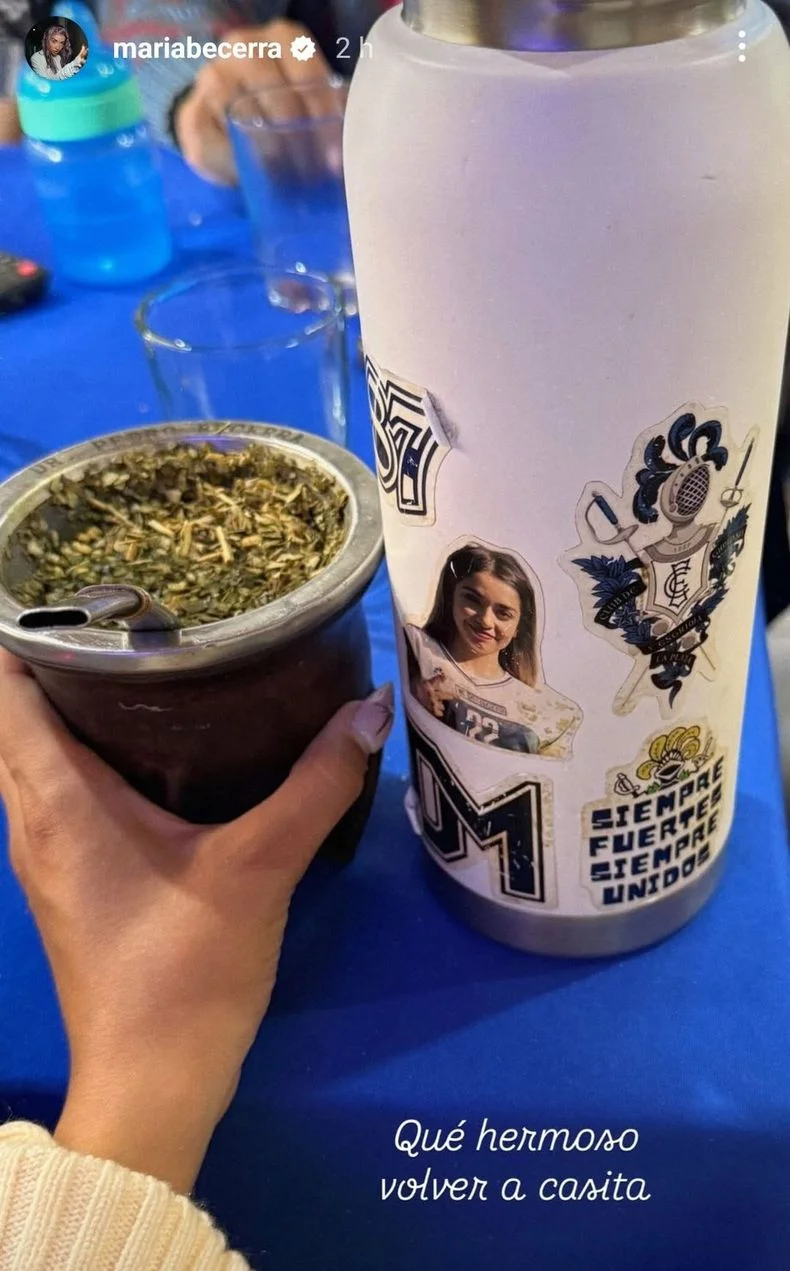 Mar&iacute;a Becerra volvi&oacute; a expresar su amor por Gimnasia