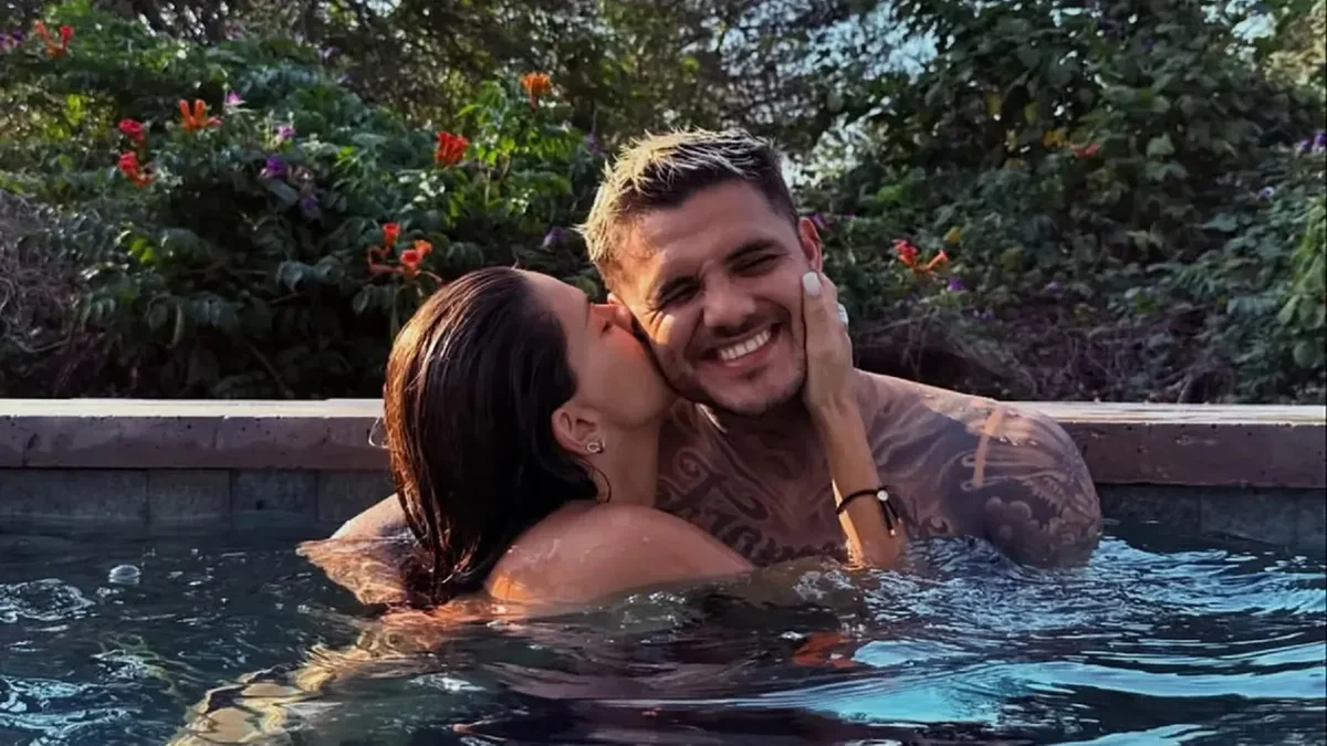 La China Suárez subió un íntimo video con Mauro Icardi a los besos
