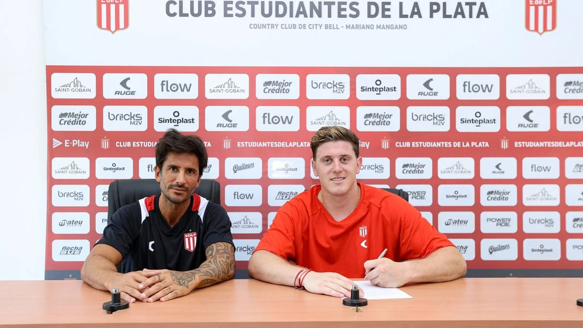 Estudiantes presentó oficialmente a Adolfo Gaich