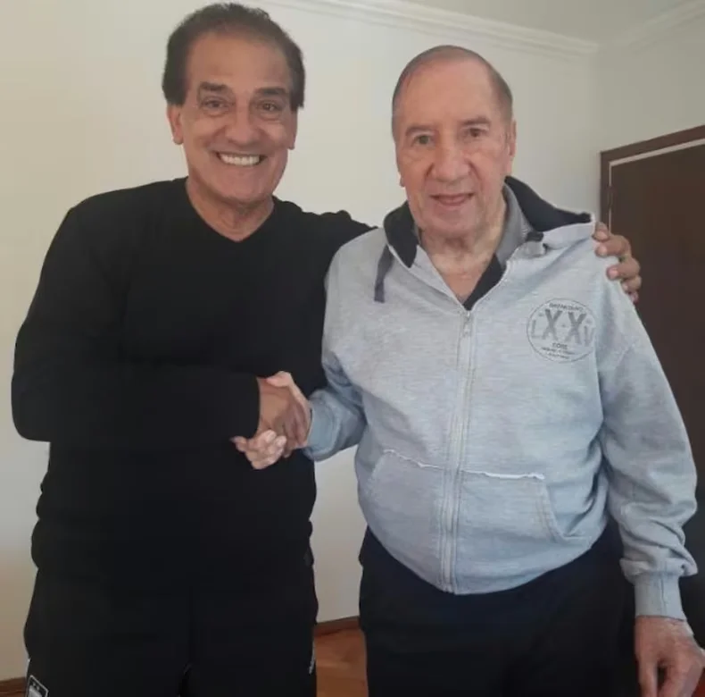 Miguel Lemme se conmovi&oacute; al hablar de la salud de Bilardo