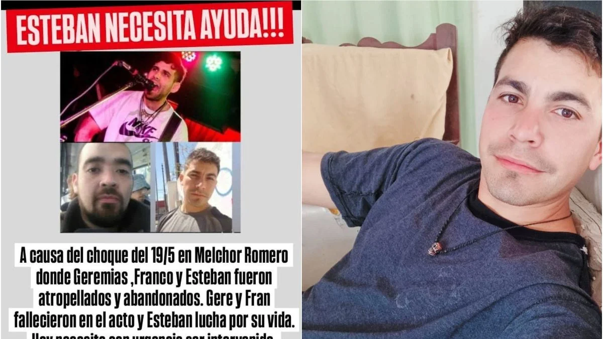 Choque, muerte y fuga en La Plata: el único sobreviviente será operado y piden ayuda