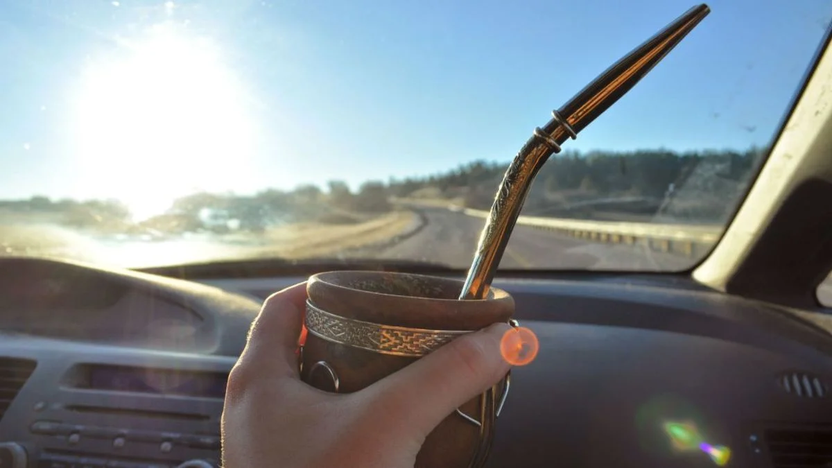 Dos provincias de Argentina aplicarán multas por tomar mates en el auto