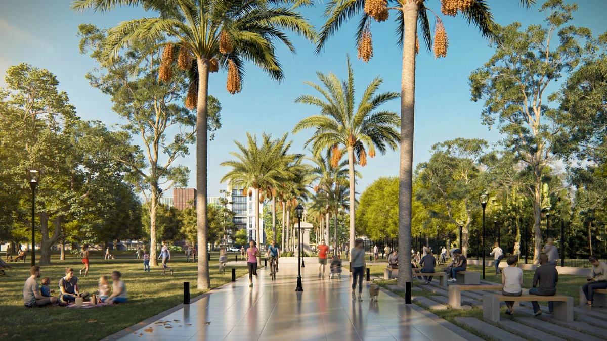 La Municipalidad de La Plata presentó el futuro del Parque Saavedra ahora con consulta pública