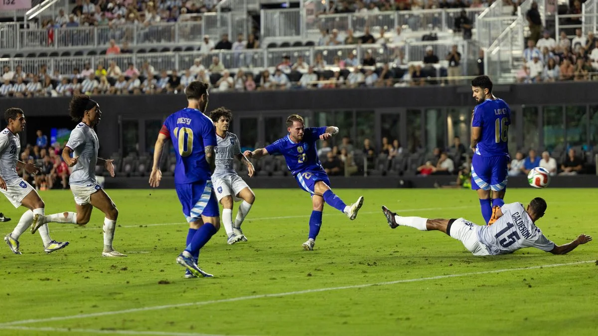 La Selección Argentina hizo bailar a Puerto Rico