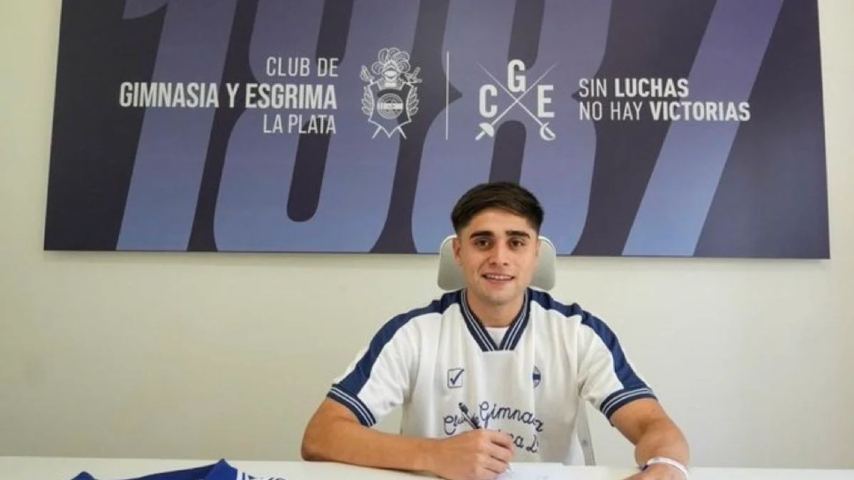 Fue uno de los pilares de la Reserva de Gimnasia y el club anunció su renovación