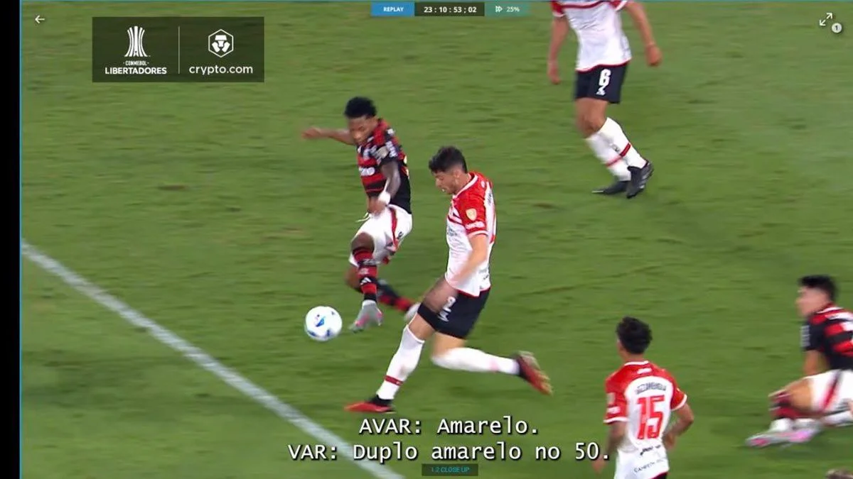 Flamengo - Estudiantes: La CONMEBOL publicó los audios del VAR y expuso al árbitro