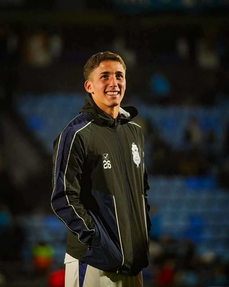 Nicolás Barros Schelotto feliz, satisfecho. Gimnasia jugará los play off del Torneo Apertura
