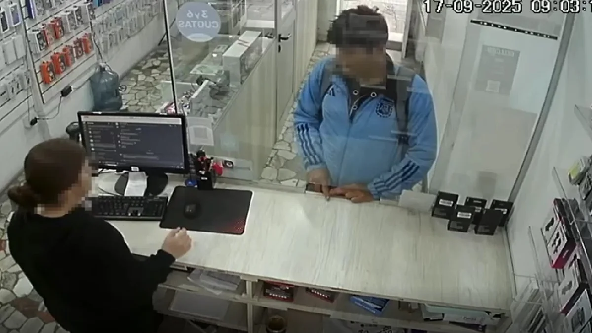 Robó en un comercio del centro platense y terminó detenido