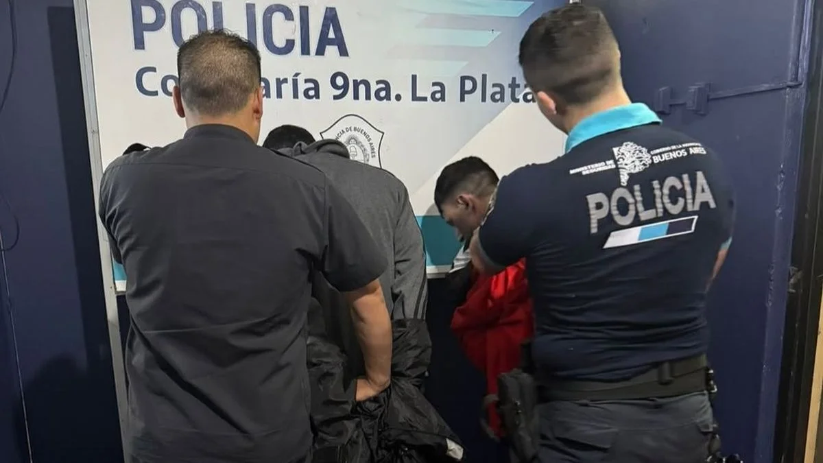 La Plata: cayeron dos "Hombres Araña" tras un robo por escalamiento