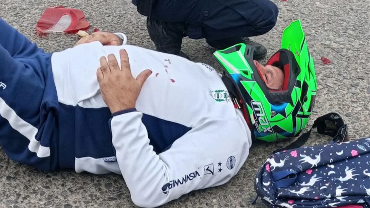 El jefe de la barra de Gimnasia sufrió un choque en La Plata