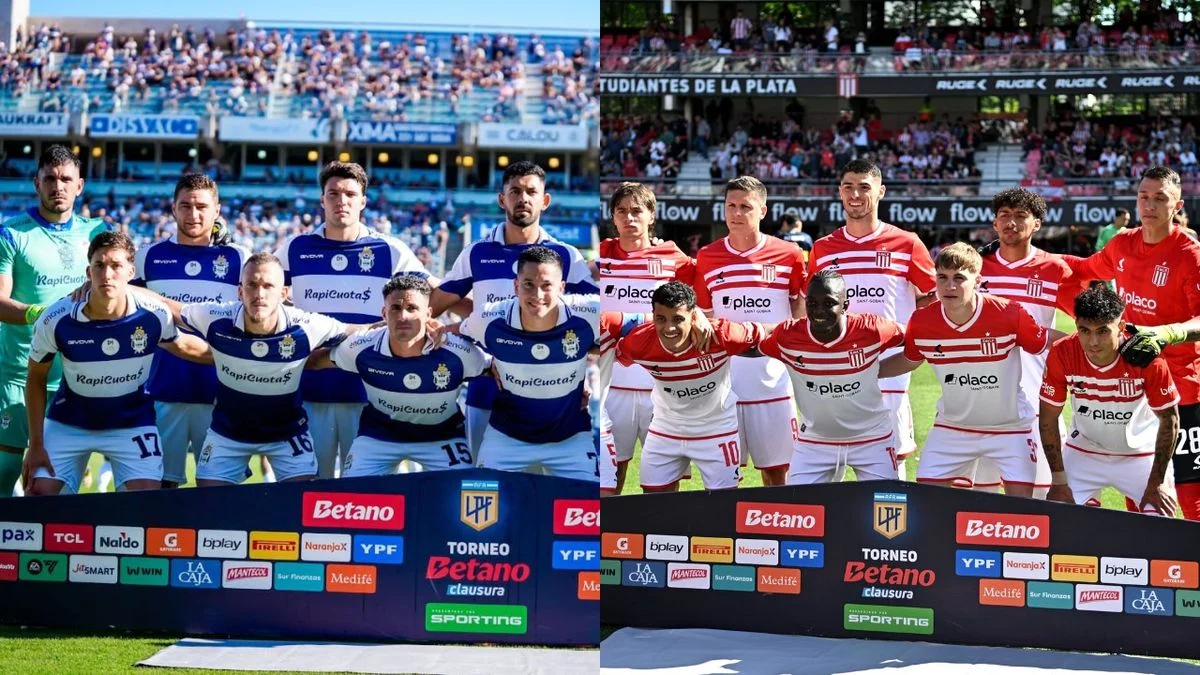 El contraste y las estadísticas de Estudiantes y Gimnasia en el campeonato