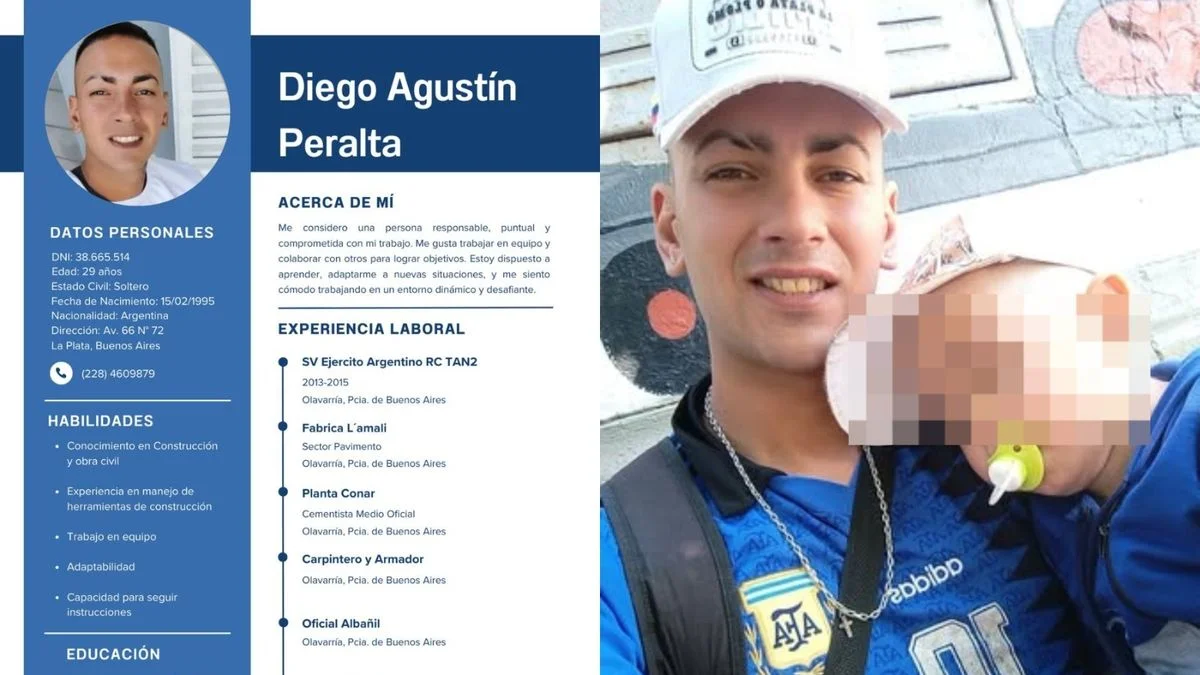 Es de Olavarría, está en La Plata por un tratamiento médico de su hijo y busca trabajo