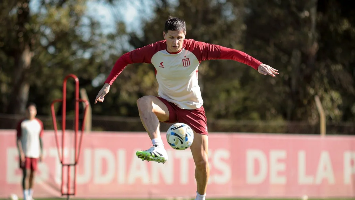 Estudiantes vuelve a entrenarse pensando en la seguidilla