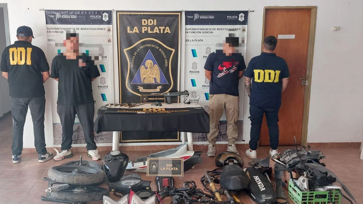 Cayó una peligrosa banda delictiva de La Plata
