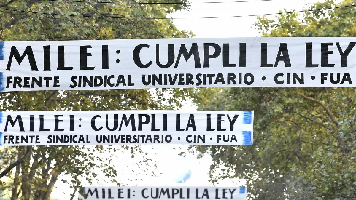Docentes universitarios: nueva semana de paro y reclamo por financiamiento
