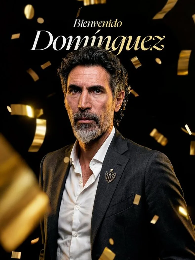 Eduardo Dom&iacute;nguez fue presentado en el Atl&eacute;tico Mineiro